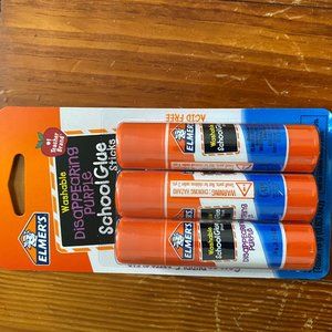 Elmers Glue Stickers - Pack of 3